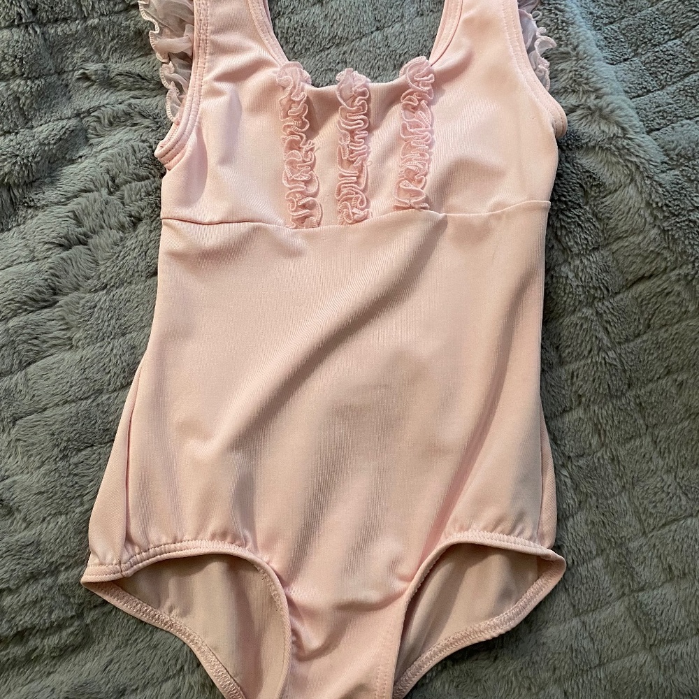 Pink leotard Size 6